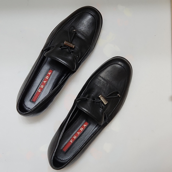 Prada Shoes - Prada slip-on loafers